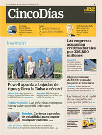 Portada Cinco Días 2025-08-23