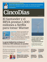 Portada Cinco Días 2025-12-23