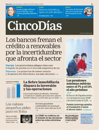 Portada Cinco Días 2025-12-24