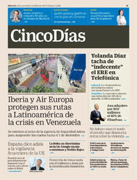 Portada Cinco Días 2025-11-26