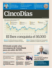 Portada Cinco Días 2025-10-28