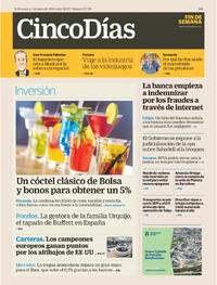 Portada Cinco Días 2025-05-31