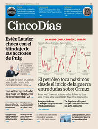 Portada Cinco Días 2026-04-01