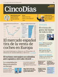 Portada Cinco Días 2026-01-03