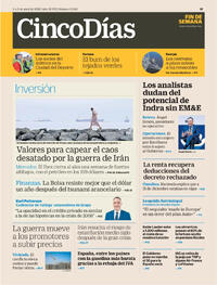 Portada Cinco Días 2026-04-03