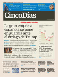 Portada Cinco Días 2026-03-05