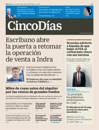 Portada Cinco Días 2026-04-08