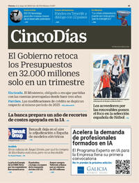 Portada Cinco Días 2026-05-08