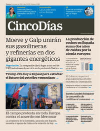 Portada Cinco Días 2026-01-09