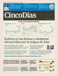 Portada Cinco Días 2026-04-09