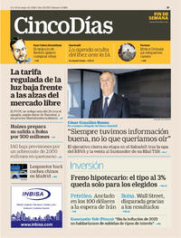 Portada Cinco Días 2026-05-09
