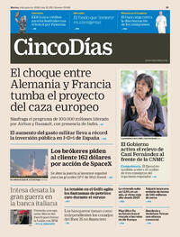 Portada Cinco Días 2026-06-09