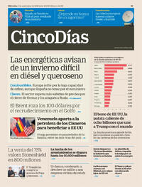 Portada Cinco Días 2026-09-09