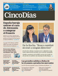 Portada Cinco Días 2026-06-10