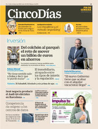 Portada periódico Cinco Días