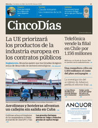 Portada Cinco Días 2026-02-11