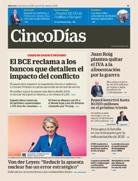 Portada Cinco Días 2026-03-11