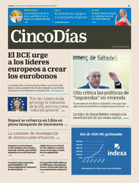 Portada Cinco Días 2026-02-12