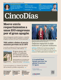Portada Cinco Días 2026-05-12