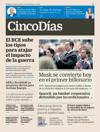 Portada Cinco Días 2026-06-12