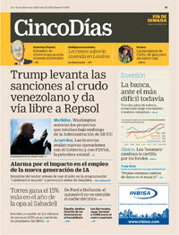 Portada Cinco Días 2026-02-14