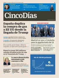 Portada Cinco Días 2026-01-15