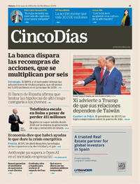 Portada Cinco Días 2026-05-15