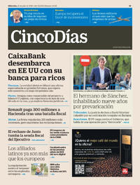 Portada Cinco Días 2026-07-15