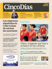 Portada Cinco Días 2026-05-16