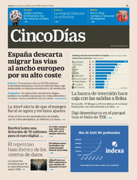 Portada Cinco Días 2026-07-16
