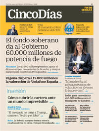 Portada Cinco Días 2026-01-17