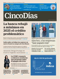 Portada Cinco Días 2026-02-17