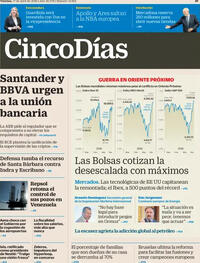 Portada Cinco Días 2026-04-17