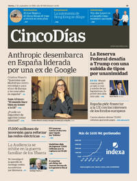 Portada Cinco Días 2026-09-17