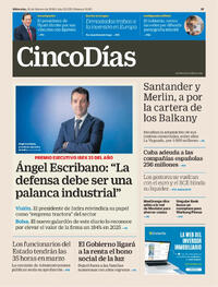 Portada Cinco Días 2026-02-18