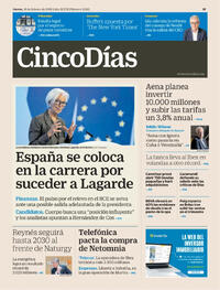Portada Cinco Días 2026-02-19