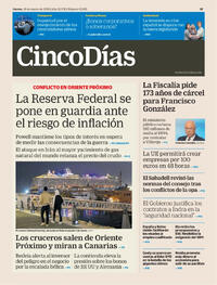 Portada Cinco Días 2026-03-19
