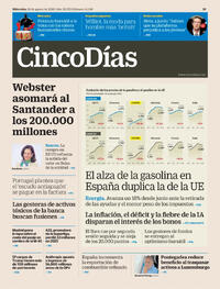 Portada Cinco Días 2026-08-19