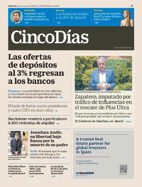 Portada Cinco Días 2026-05-20