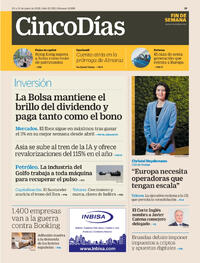 Portada periódico Cinco Días