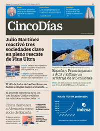 Portada Cinco Días 2026-05-21