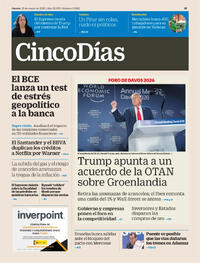 Portada Cinco Días 2026-01-22