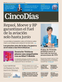Portada Cinco Días 2026-04-22