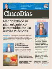 Portada Cinco Días 2026-04-23