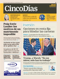 Portada Cinco Días 2026-05-23