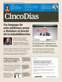 Portada Cinco Días 2026-07-23