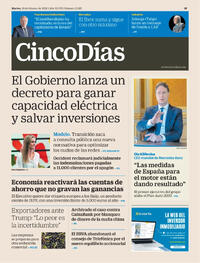 Portada Cinco Días 2026-02-24