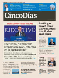 Portada Cinco Días 2026-03-25