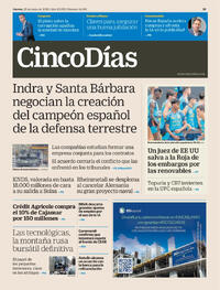Portada Cinco Días 2026-06-25
