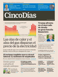 Portada Cinco Días 2026-08-25